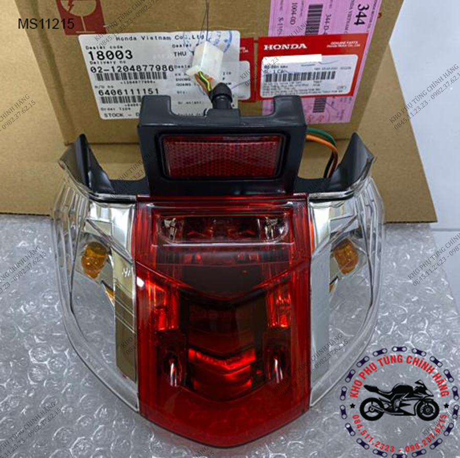 Cụm đèn pha Led 2 tầng Honda Wave Future X Wave A 110 thương hiệu ZhiPat